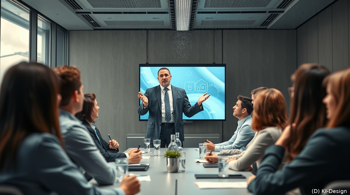 Unternehmen erblühen durch innovative Ideen und erreichen frischen, begeisternden Erfolg.